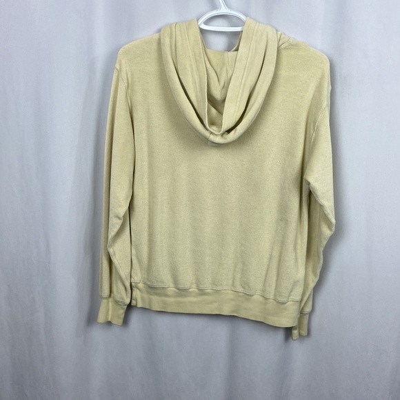 TNA The Perfect Hoodie Classic Pullover Hoodie - Butter Yellow - Size XS - Picture 13 of 15